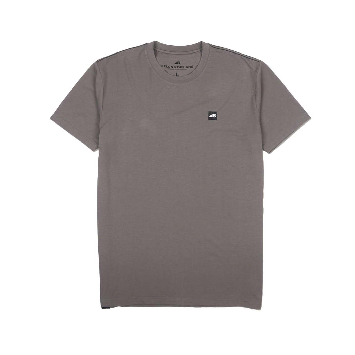 Belong Designs Men's Core Traverse Tek Tee 2025 GRANITE