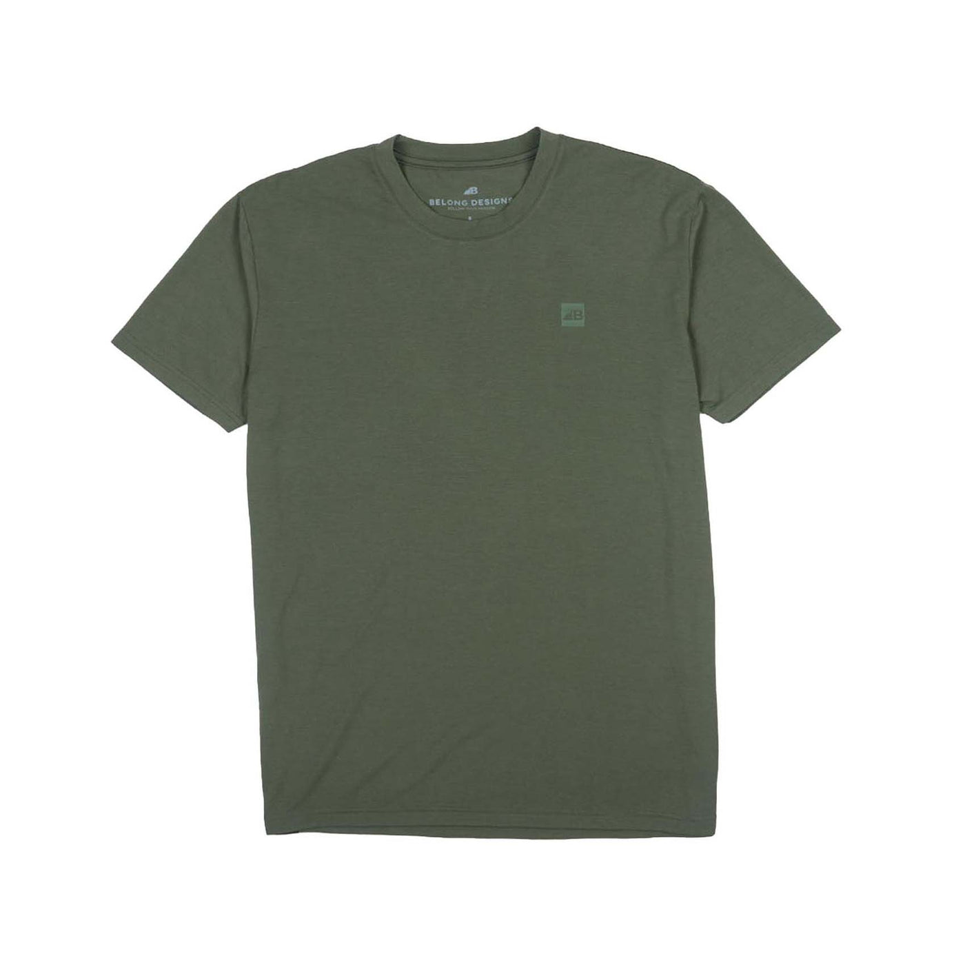 Belong Designs Men's Core Traverse Tek Tee 2025 PINE