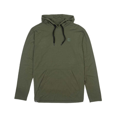 Belong Designs Men's Core Traverse Tek Hoodie 2025 PINE