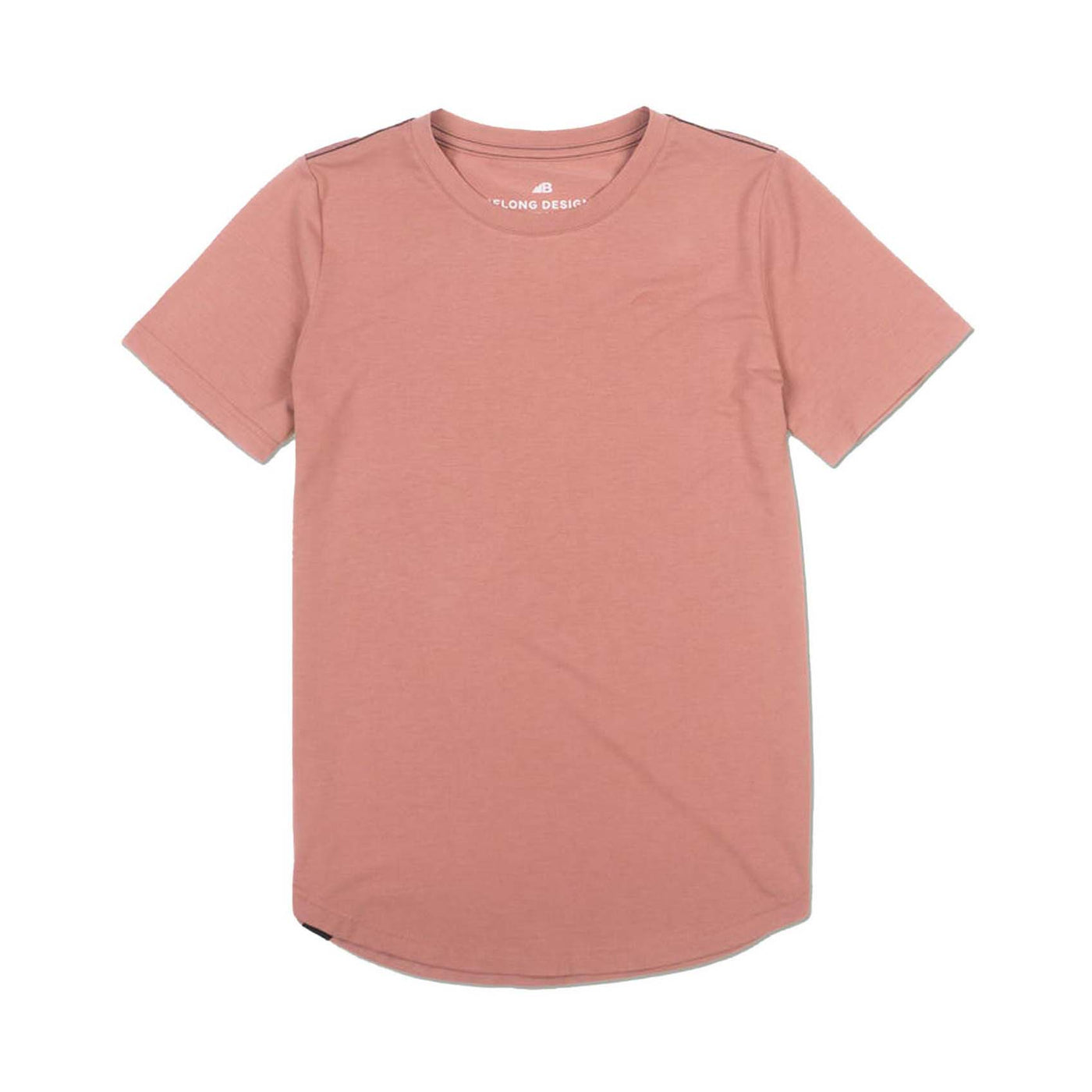 Belong Designs Women's Core Traverse Tek Tee 2025 DARK SALMON