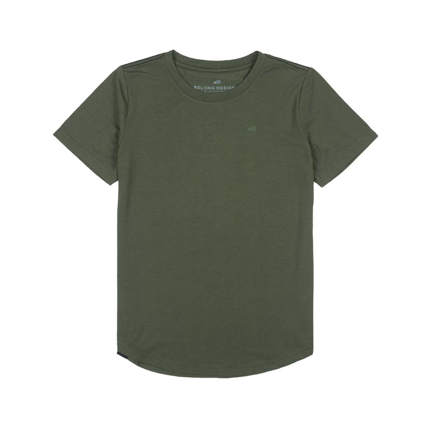 Belong Designs Women's Core Traverse Tek Tee 2025 PINE