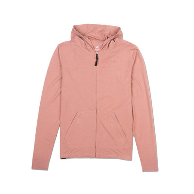 Belong Designs Women's Core Traverse Tek Hoodie 2025 DARK SALMON