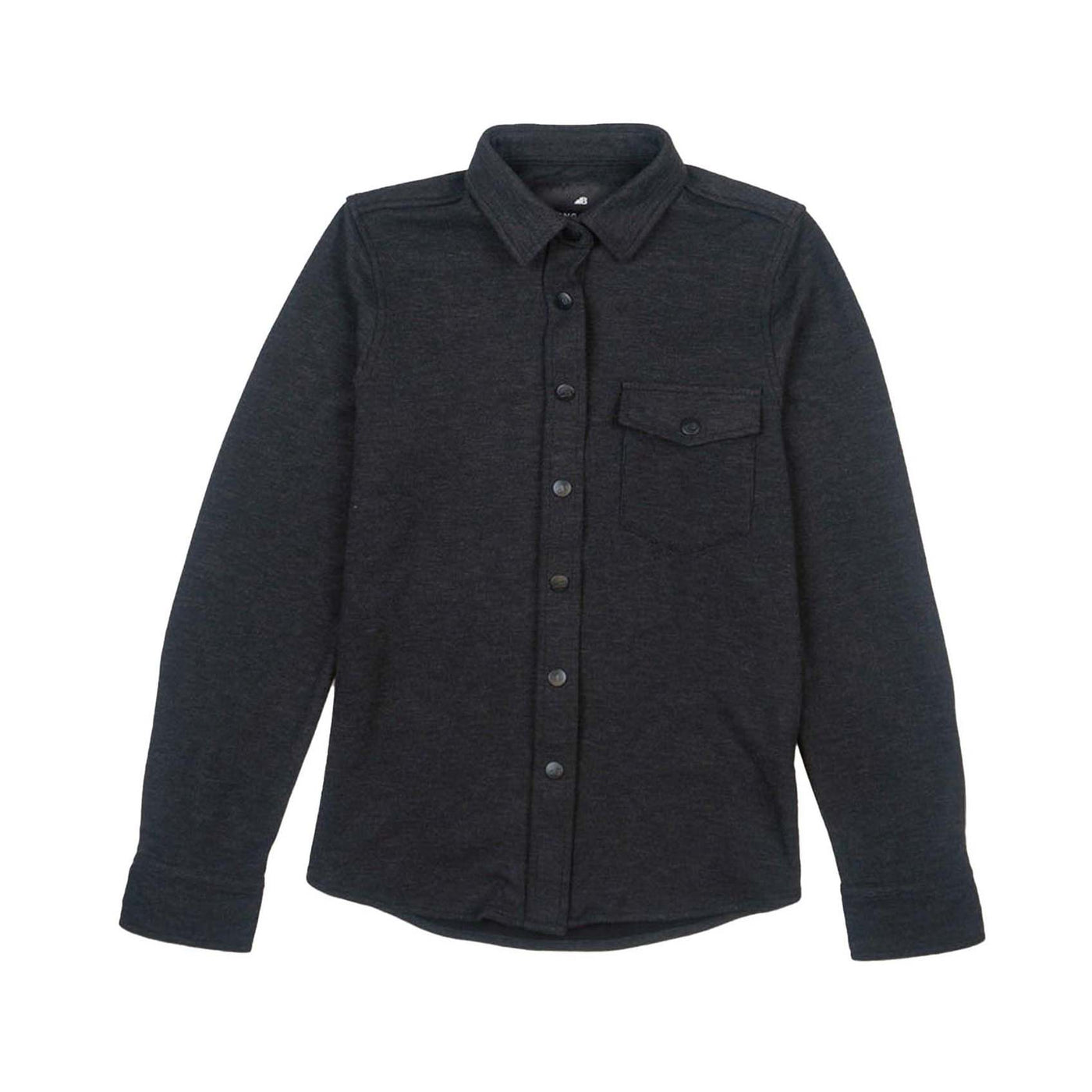 Belong Designs Women's Sherman Fleece Button Up 2025 BLACK