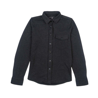 Belong Designs Women's Sherman Fleece Button Up 2025 BLACK