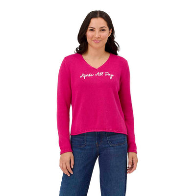 Krimson Klover Women's Calla Sweater - Aprés All Day 2026 696 MAGENTA