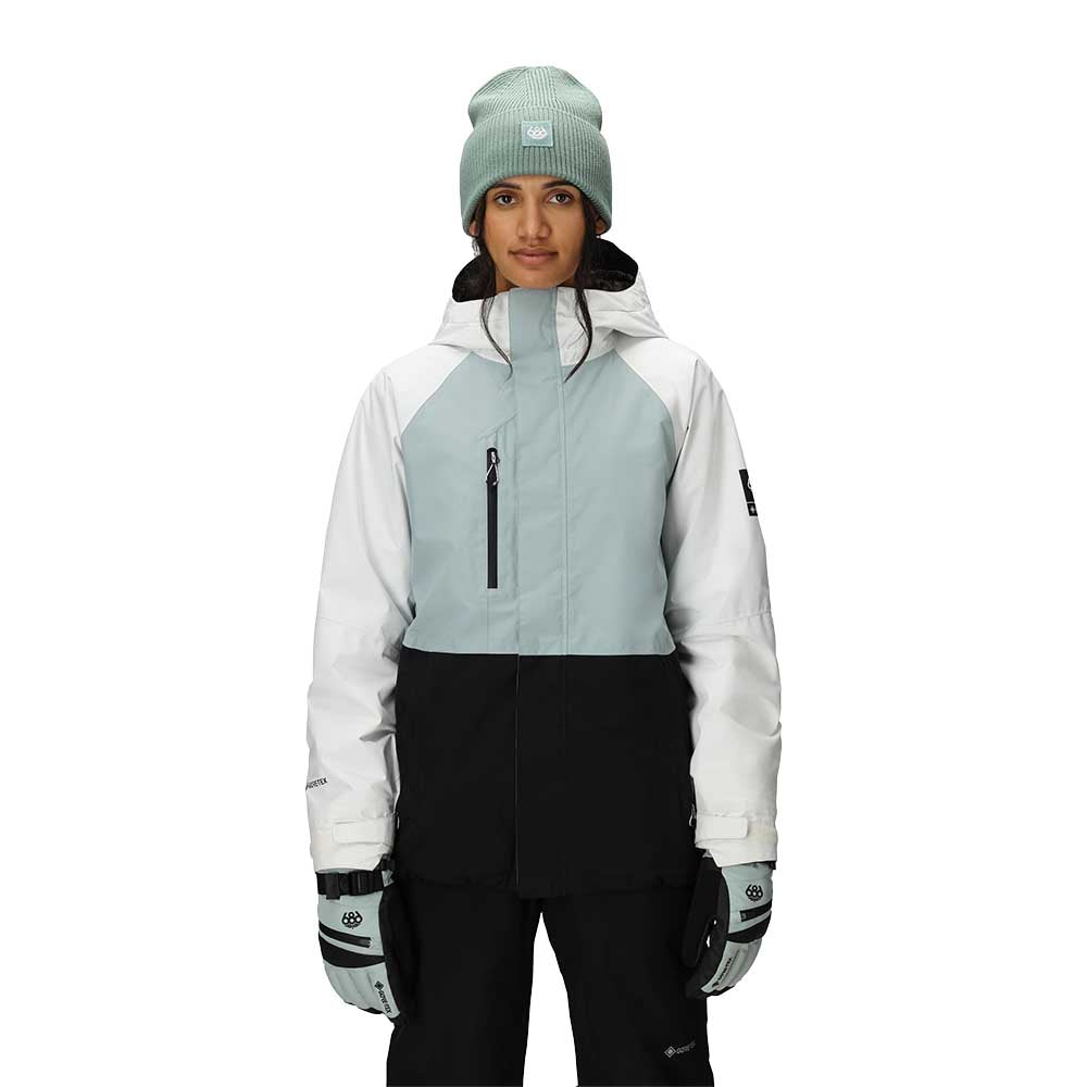 686 Women's GORE-TEX Willow Insulated Jackets 2026 DMCB DUSTY MARINE COLORBLOCK