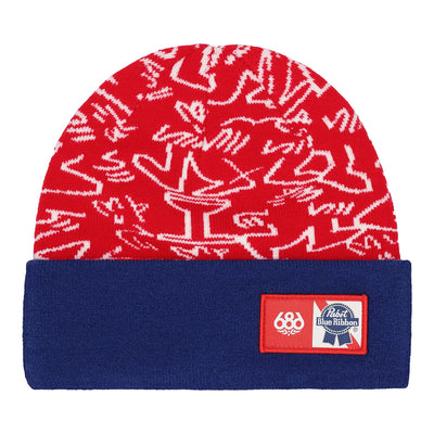 686 PBR Beanie 2026 PBRD PBR RED