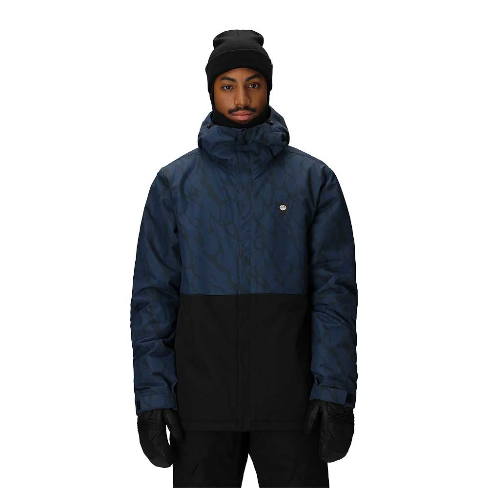 686 M'S FOUNDATION INSULATED JACKET NVFB NAVY FRACTURED COLORBLOCK