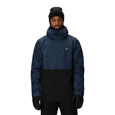 686 M'S FOUNDATION INSULATED JACKET NVFB NAVY FRACTURED COLORBLOCK