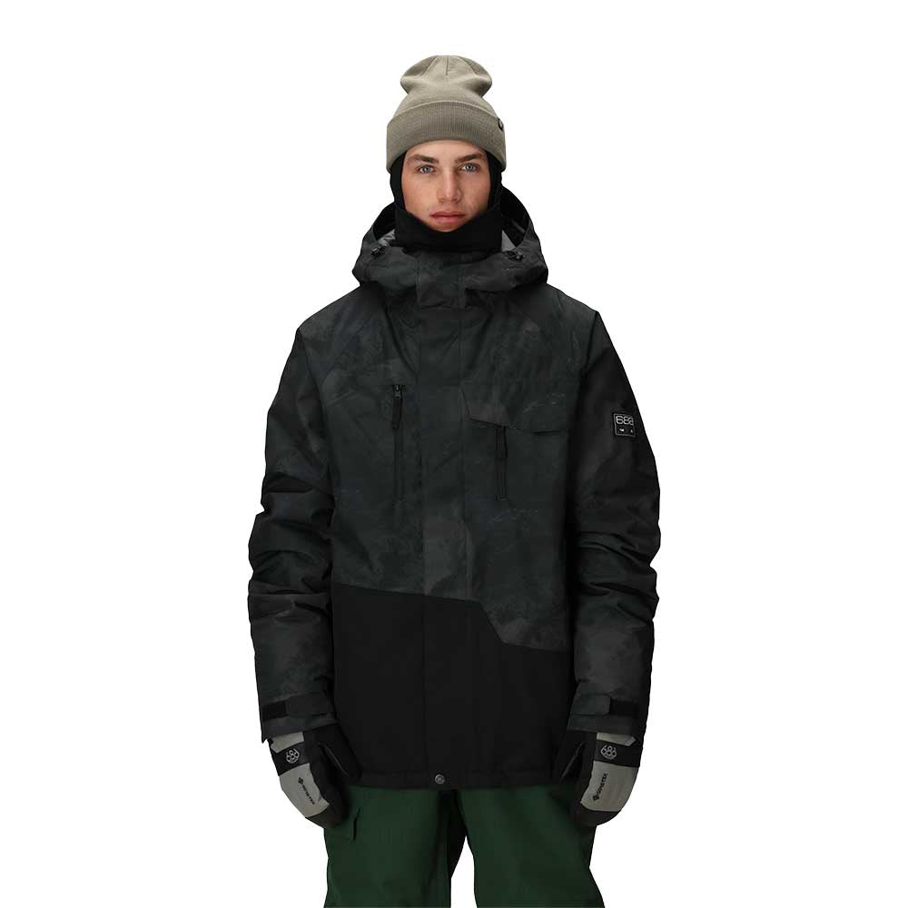 686 Men's Geo Insulated Jacket 2026 BLHM BLACK HEMISPHERE