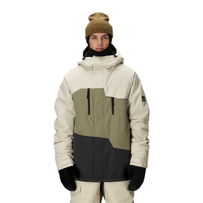 686 Men's Geo Insulated Jacket 2026 LSCB LIMESTONE COLORBLOCK