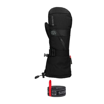 686 Men's GORE-TEX Smarty 3-In-1 Gauntlet Mitts 2026 BLACK