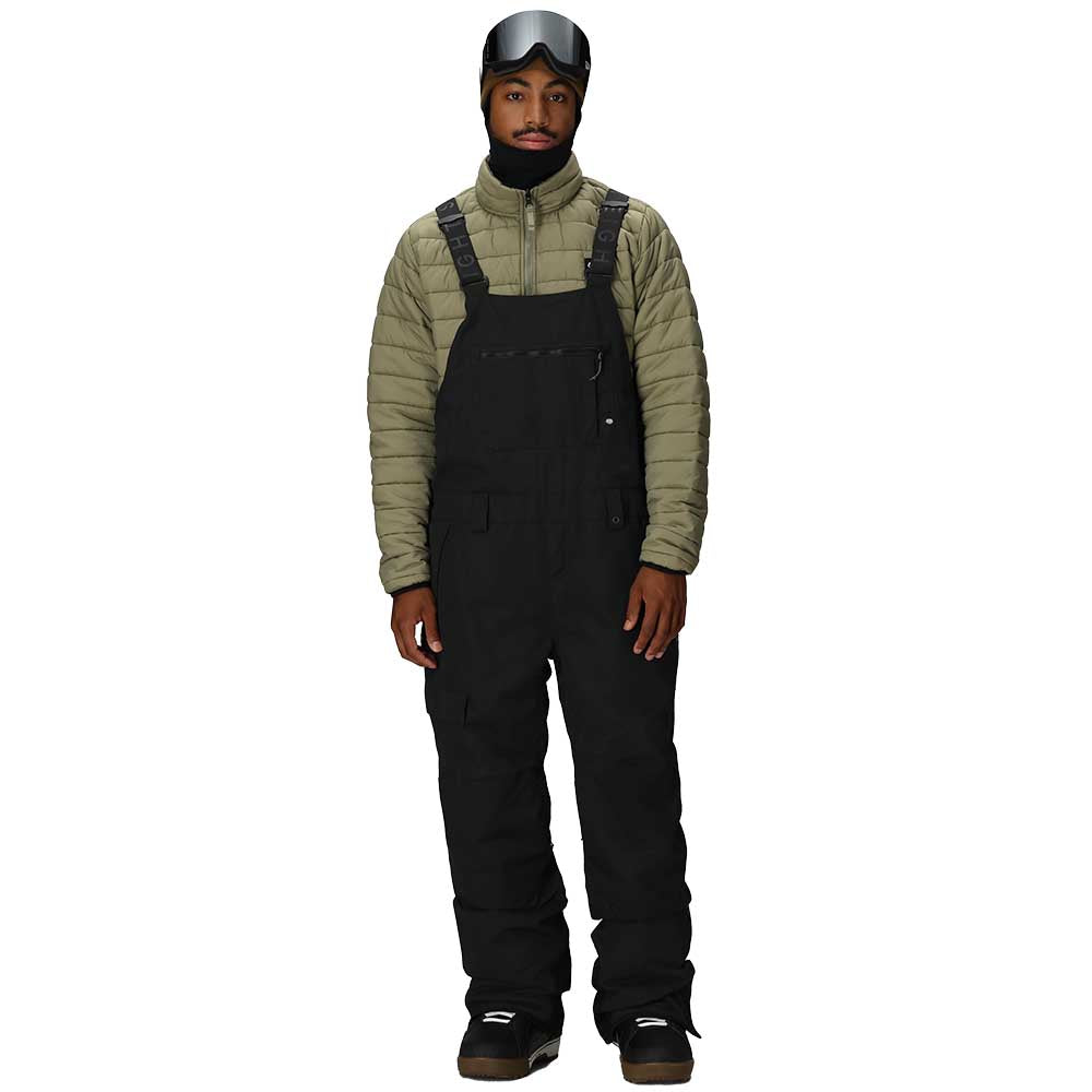 686 Men's Hot Lap Insulated Bibs 2026 BLACK