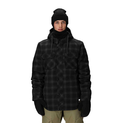 686 Men’s Woodland Insulated Jacket 2026 BLPD BLACK PLAID