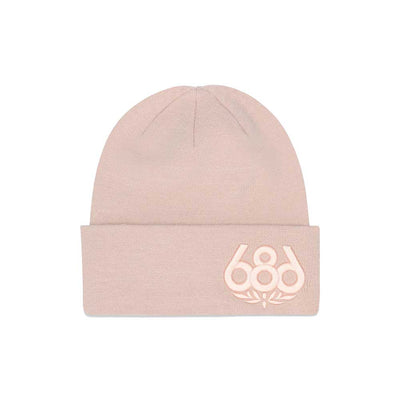 686 Big Logo Embroidered Beanie 2026 SMPK SMOKEY PINK