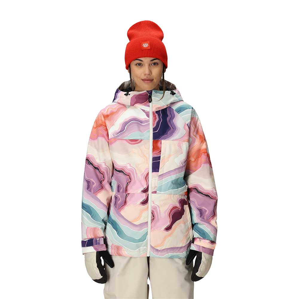 686 Womens Athena Insulated Jacket 2026 SEDIMENTARY PRINT