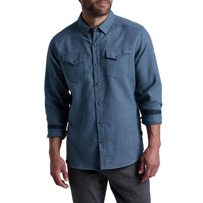 KUHL Men's Disputr Long-Sleeve 2026 STEEL BLUE