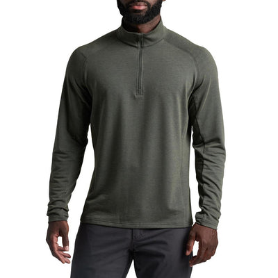 KUHL Men's Influx 1/4 Zip 2026 MOSS STONE