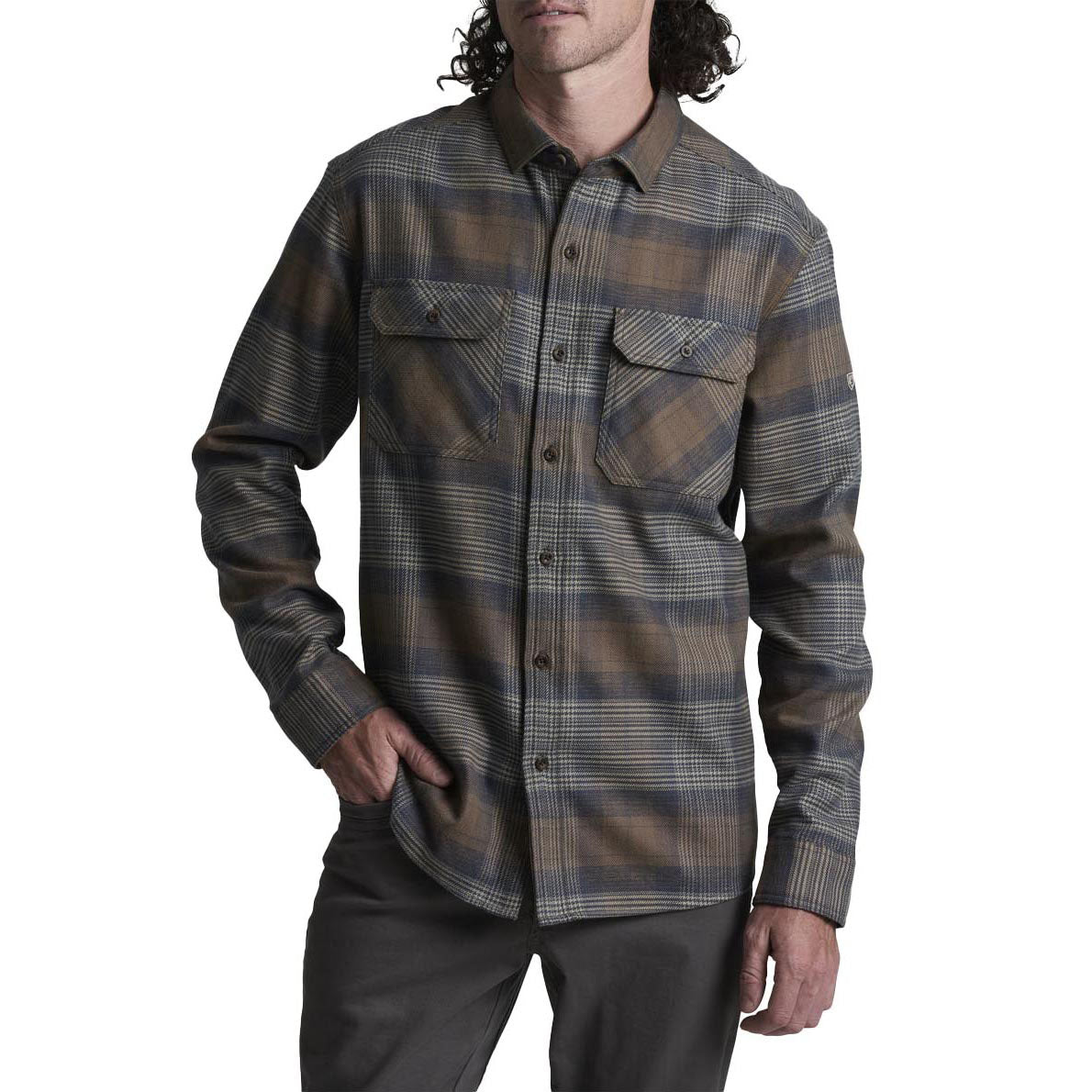 KUHL Men's Rydr Flannel Long-Sleeve 2026 MDNT MIDNIGHT TIMBER