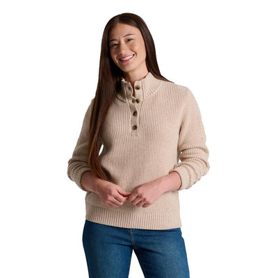 KUHL Women's Fireside Henley Sweater 2026 NATURAL