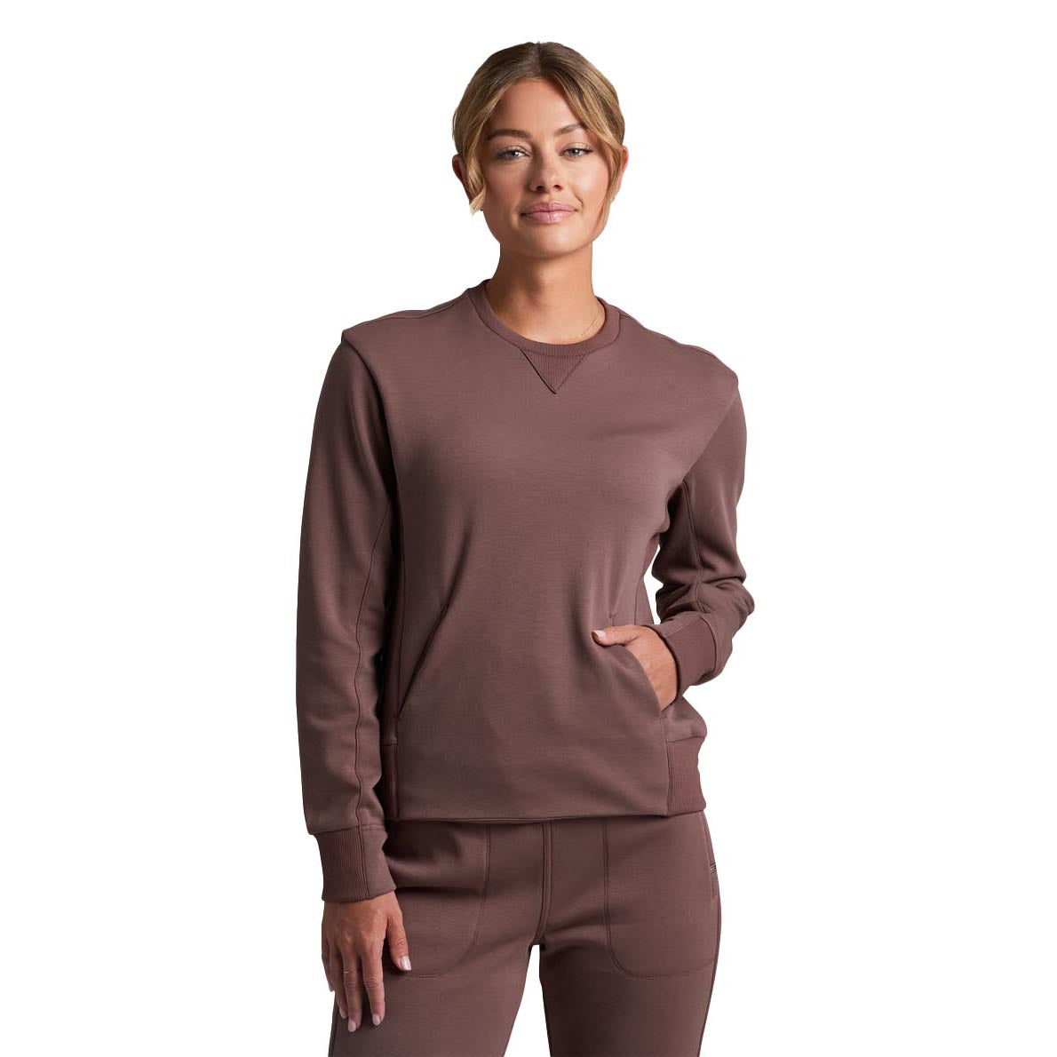 KUHL Women's Kozy Crew Sweatshirt 2026 CF COFFEE