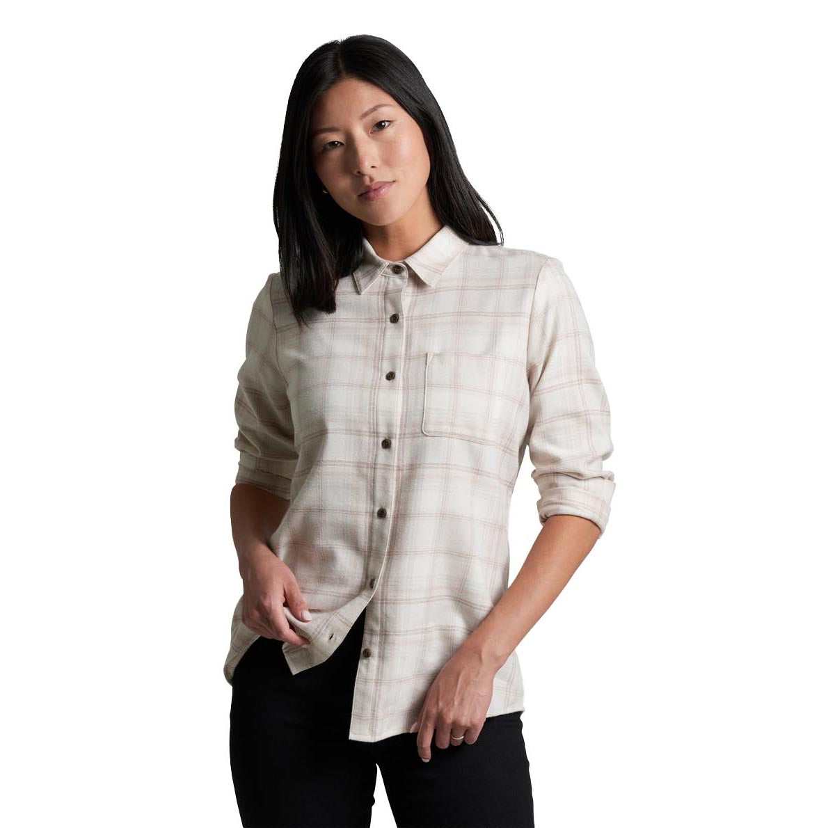 KUHL Women's Whisper Flannel 2026 VA VANILLA