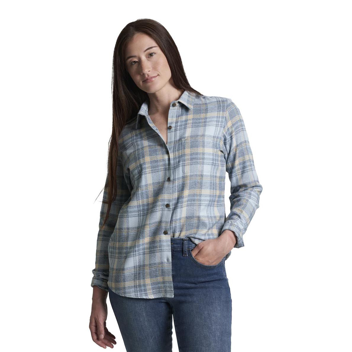 KUHL Women's Whisper Flannel 2026 WSKY WINTER SKY