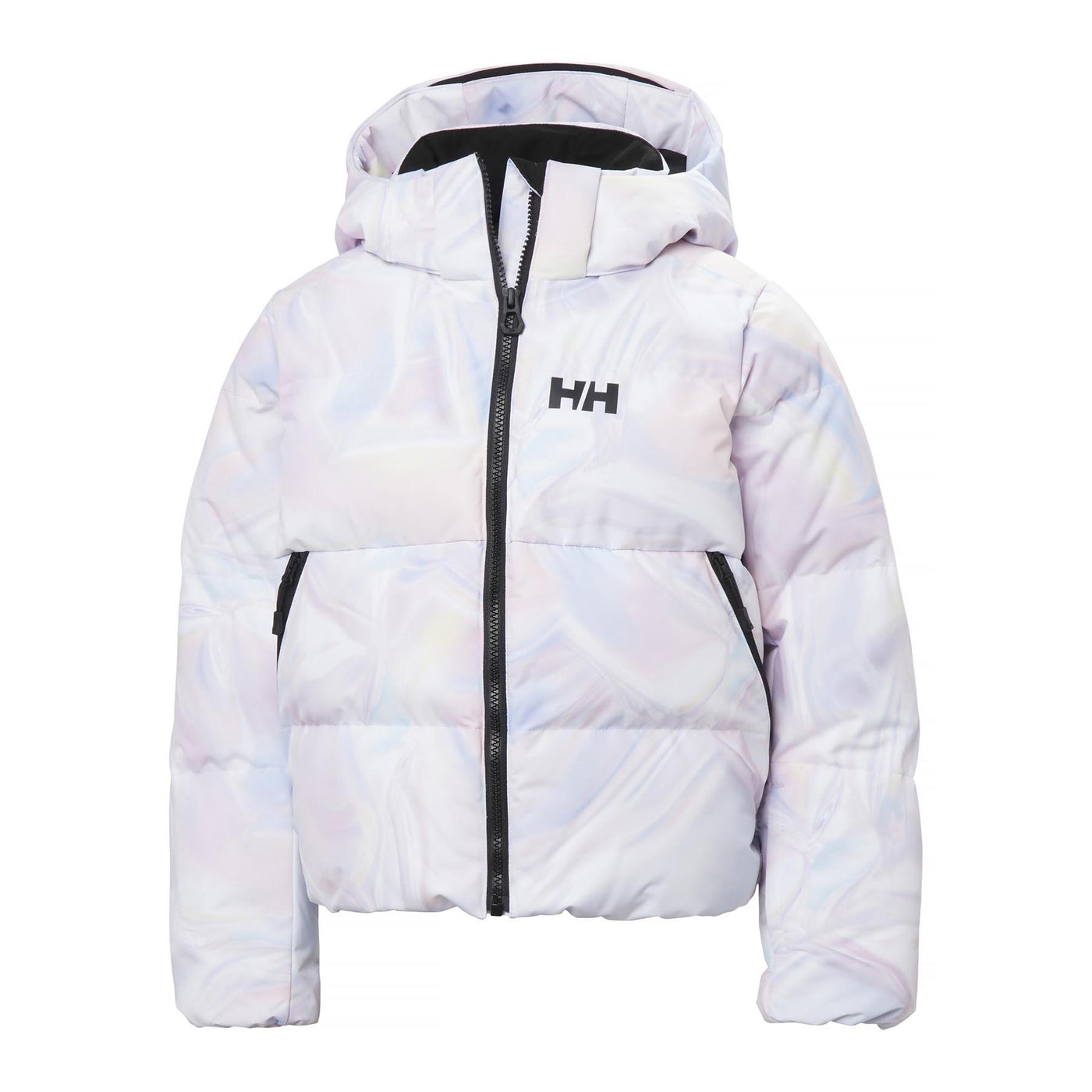 Helly Hansen Junior's Nora Puffy Snow Jacket 2026 687 REFLECTIONS AOP