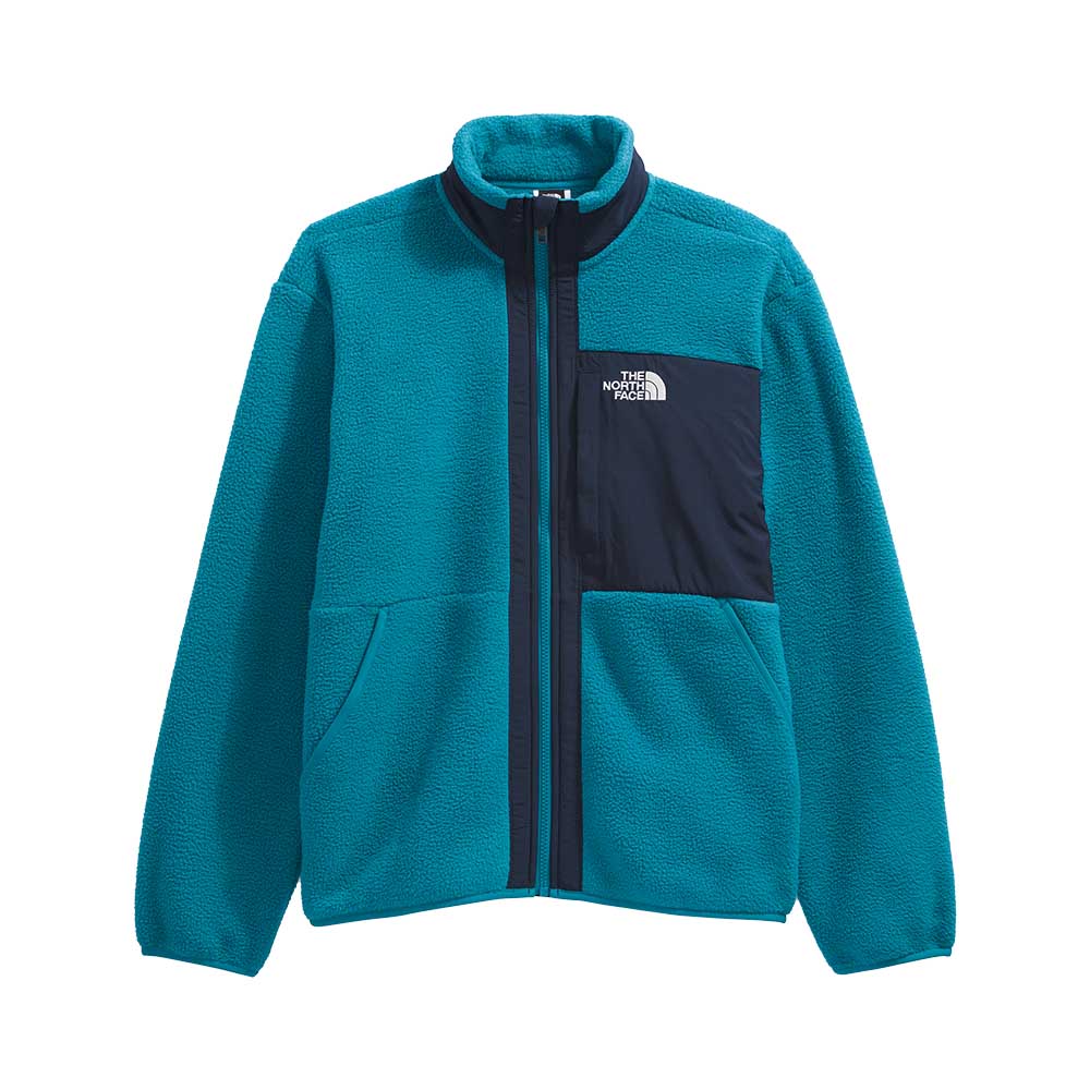 The North Face Junior's Yumiori Full Zip Jacket 2026 DDI DUSK BLUE/SUMMIT NAVY