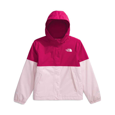 The North Face Girl's Warm Antora Rain Jacket 2026 E14 LALI GURAN/PALE BLOSSOM