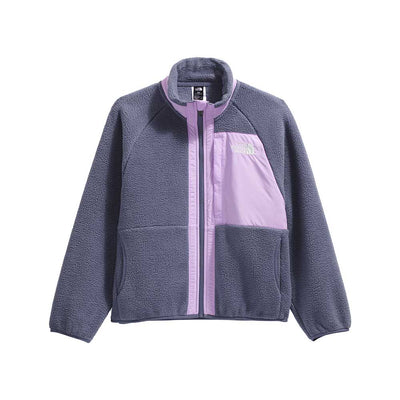 The North Face Girl's Yumiori Full Zip Jacket 2026 DIN TWILIGHT GALAXY/LITE LILAC