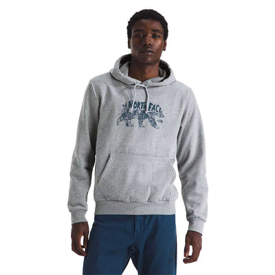 The North Face Men's Evolution Bear Graphic Hoodie 2026 CQO TNF PALE GREY HEATHER