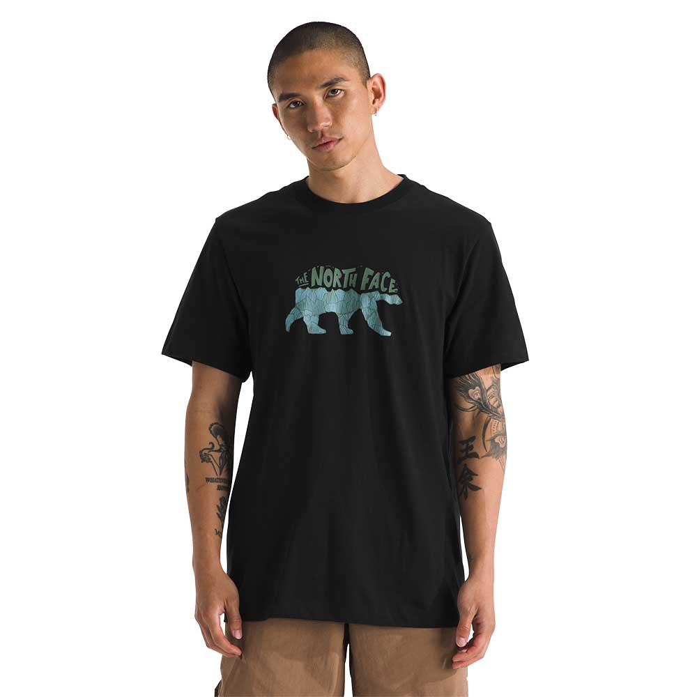 The North Face Men's Evolution Bear Short Sleeve Graphic Tee 2026 TNF BLACK