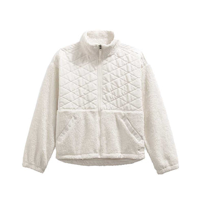 The North Face Women's Cabin Fleece Full Zip 2026 WHITE DUNE