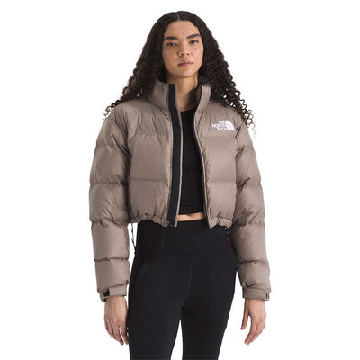 The North Face Women's Nuptse Short Jacket 2026 BOW MOCHA BROWN