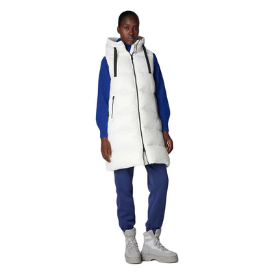 Save The Duck Women's Iria Long Hooded Puffer Vest 2026
