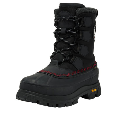 Sorel Men's Caribou Horizon GTX Boots 2026 010 BLACK/BRIGHT RED