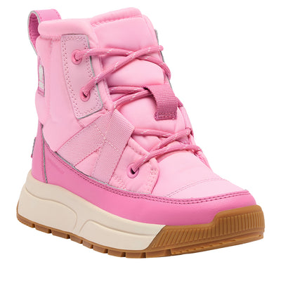 Sorel Junior's Whitney III Mid WP Boots 2026 687 PINK FLARE/ORCHID