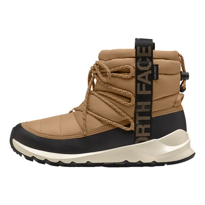 The North Face Women's THERMOBALL™ Lace Up WP Boots 2026 ALMOND BUTTER/TNF BLACK