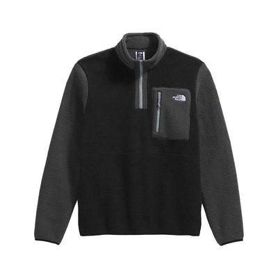 The North Face Men's Yumiori 1/4 Zip Jacket S5H TNF BLACK/ASPHALT GREY/MONUMENT GREY