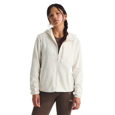 The North Face Women's Performance Fleece Full Zip Hoodie 2026 WHITE DUNE