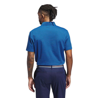 Adidas Men's Originals Stripe Pique Polo - Bluebird 2025