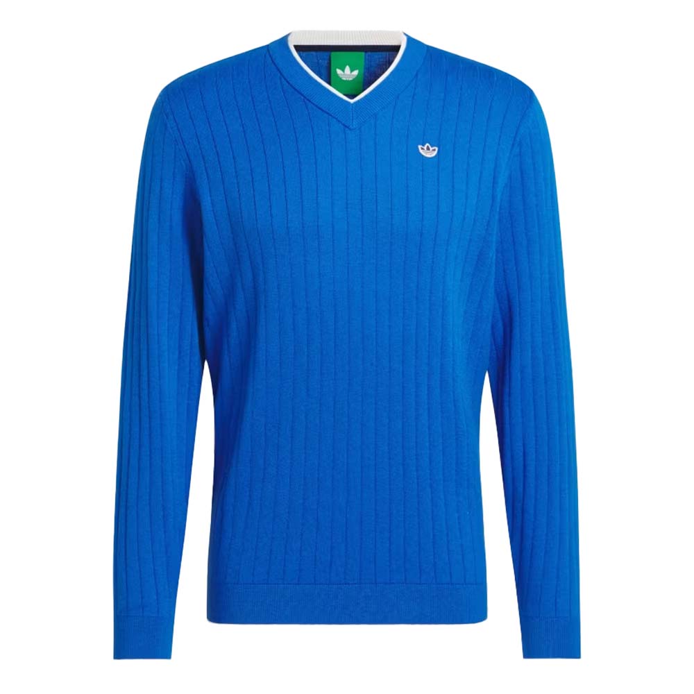 Adidas Men's Originals Knit Sweater 2025 BLUEBIRD