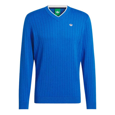 Adidas Men's Originals Knit Sweater 2025 BLUEBIRD