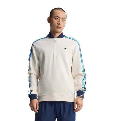 Adidas Men's Originals 3-Stripes 1/4 Zip Sweatshirt 2025