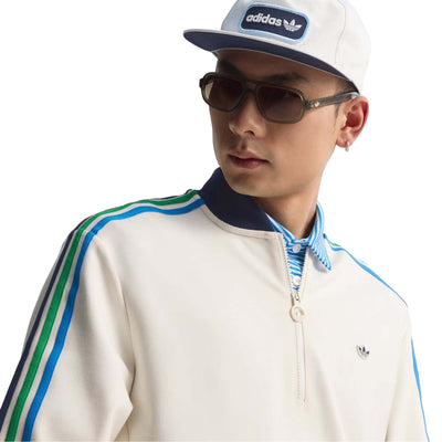 Adidas Men's Originals 3-Stripes 1/4 Zip Sweatshirt 2025