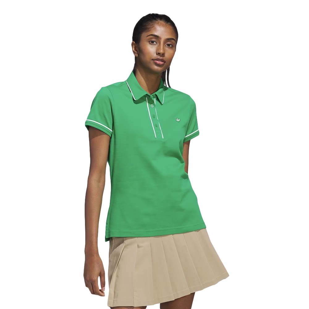 Adidas Women's Originals Twistknit Trefoil Polo Shirt 2025