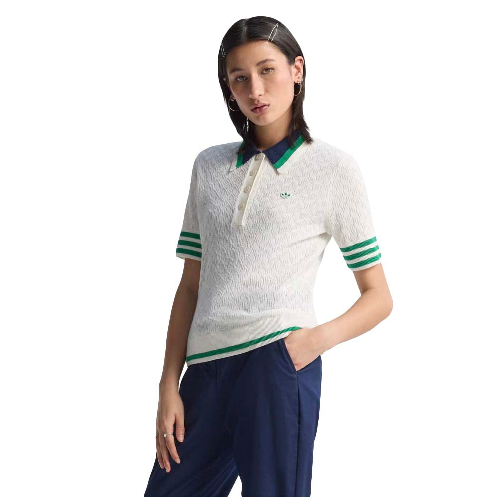 Adidas Women's Originals Knit Polo 2025