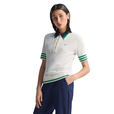 Adidas Women's Originals Knit Polo 2025