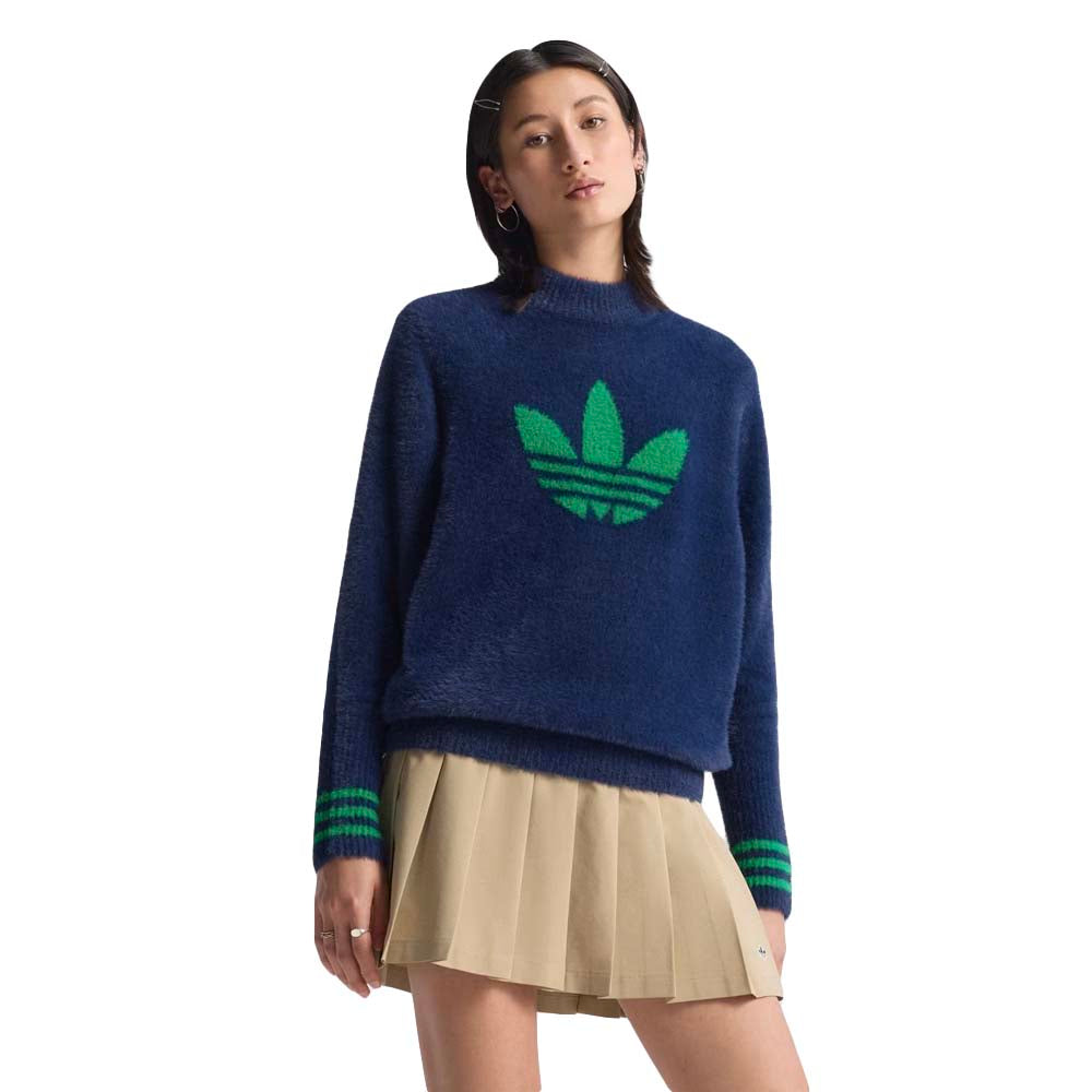 Adidas Women's Originals Knit Trefoil Sweater 2025